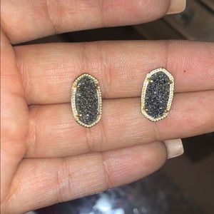 KENDRA SCOTT DRUSY EARRINGS